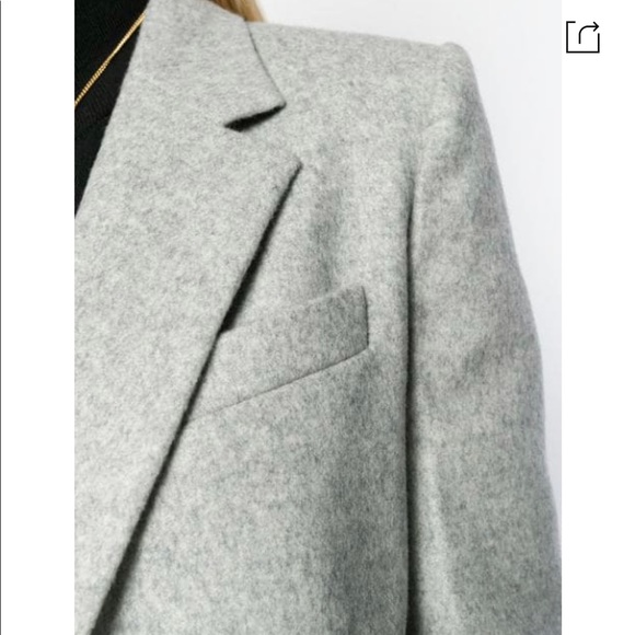 Givenchy Paris Size euro 44 wool/cashmere coat - Picture 5 of 10